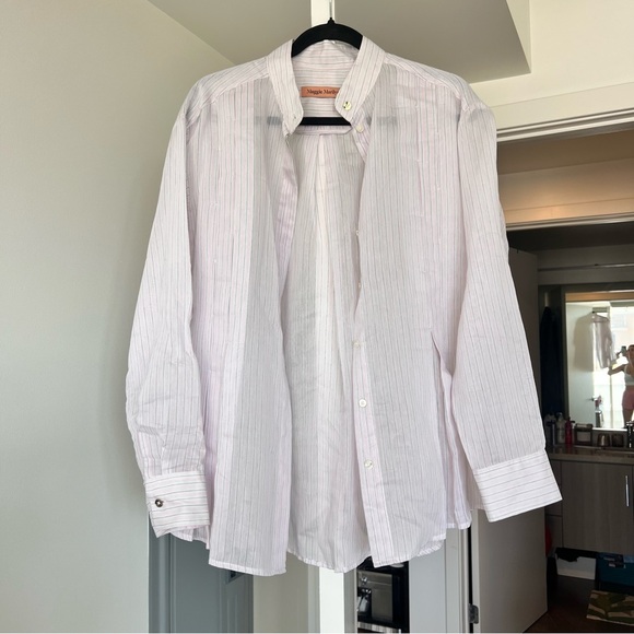 Mango Pastel Striped Shirt - Picture 2 of 2